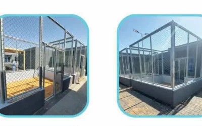 مشروع ساحات تدريب الكلاب البوليسية بمطار تبوك